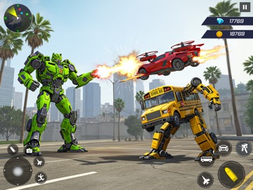 Multi Robot Car Transform iPad screenshot