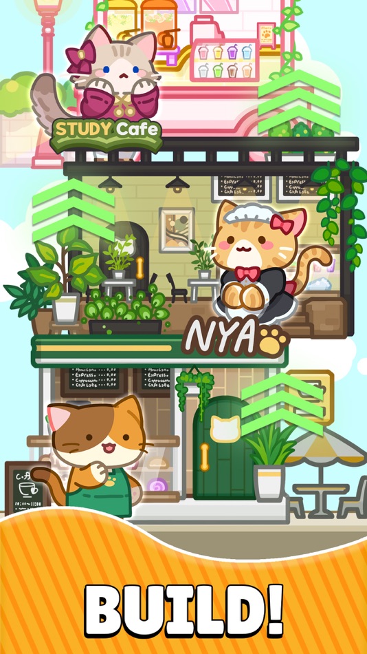 #1. Merge Cat Cafe : Coffee cat (iOS) 由: ACTIONFIT