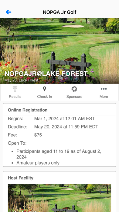 Northern Ohio PGA Junior Golf Screenshot