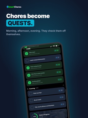 SmartChores:Family Chore Chart iPad screenshot