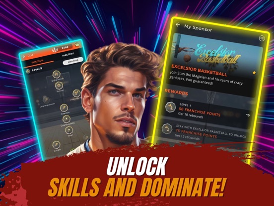 Astonishing Basketball Career iPad screenshot 5 - Games app