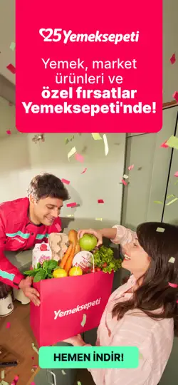 Capture d'écran de Yemeksepeti: Yemek & Market sur iPhone 4