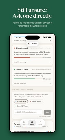 Council: AI Advisors Screenshot 5 of 6