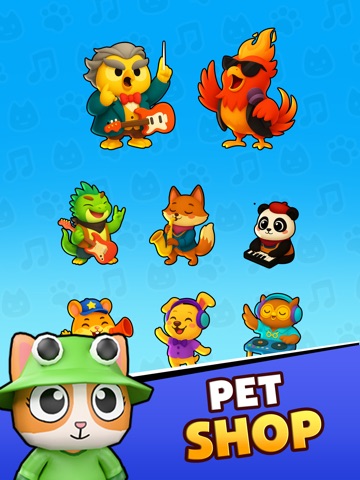 Meow Rush: Merge & Run iPad screenshot