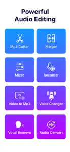 Music Editor: Mp3 Converter screenshot #1 for iPhone