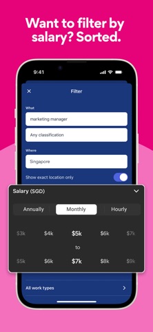 Jobstreet: Job & Career Search iPhone screenshot 2