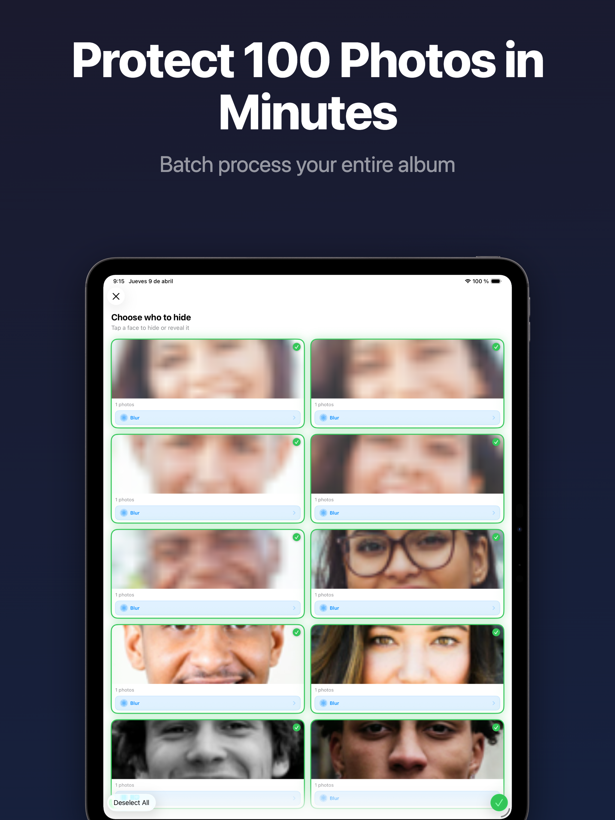 Blur Faces - HiddenFace screenshot 11