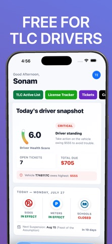 TLC HERO - NYC TLC Driver Hub iPhone screenshot