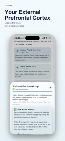 Foremind: AI Tasks & Notes Screenshot 3 of 7