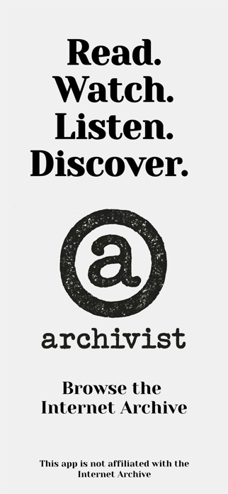 Archivist Browser Screenshot 1 of 6