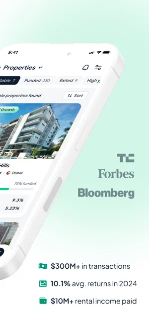 Stake: Real Estate Investing iPhone screenshot 2