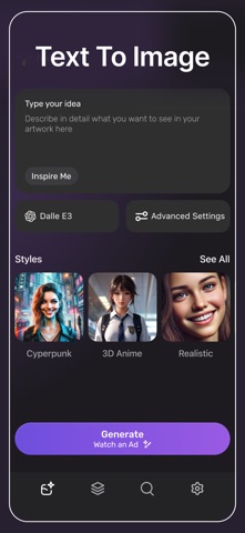 AI Image Generator - Magica screenshot