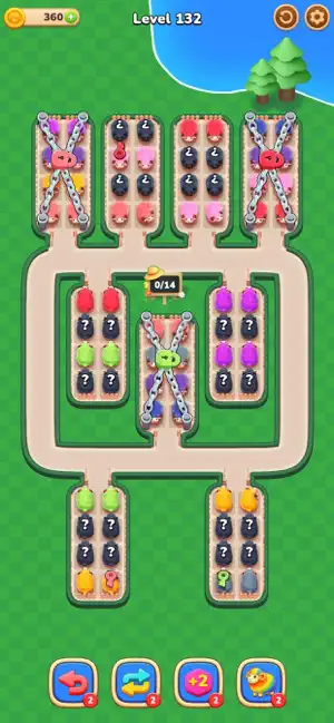 Sheep Sort: 3D Color Puzzle screenshot 3