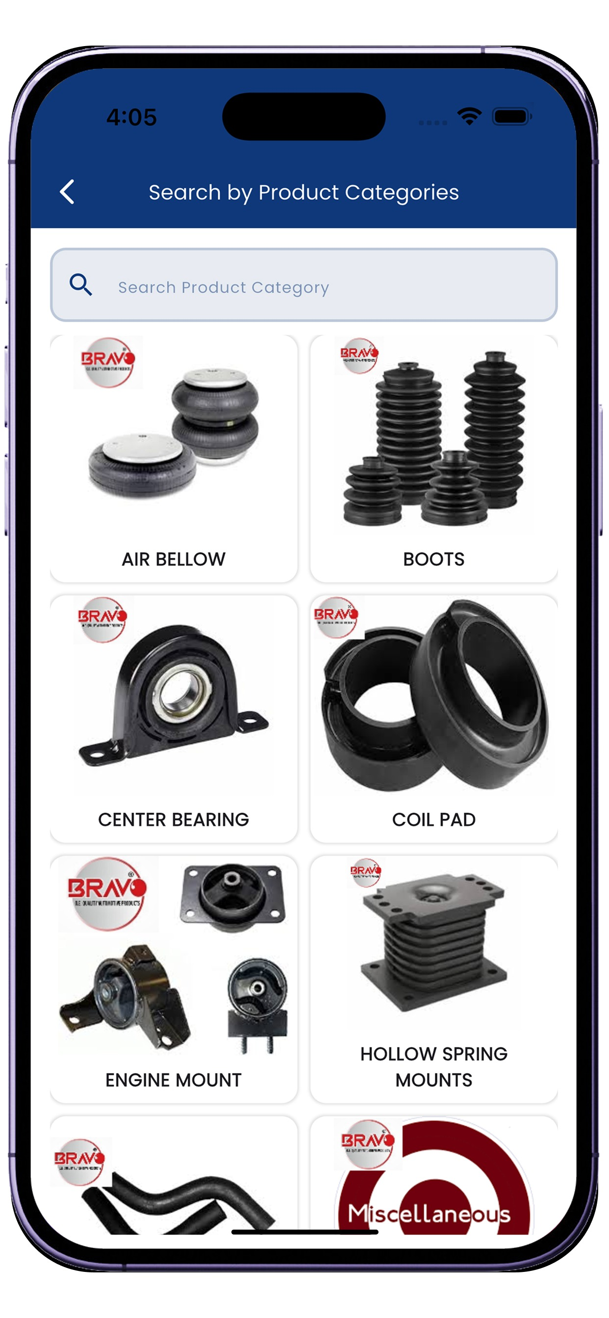 BRAVO AUTOMOTIVE PRODUCTS