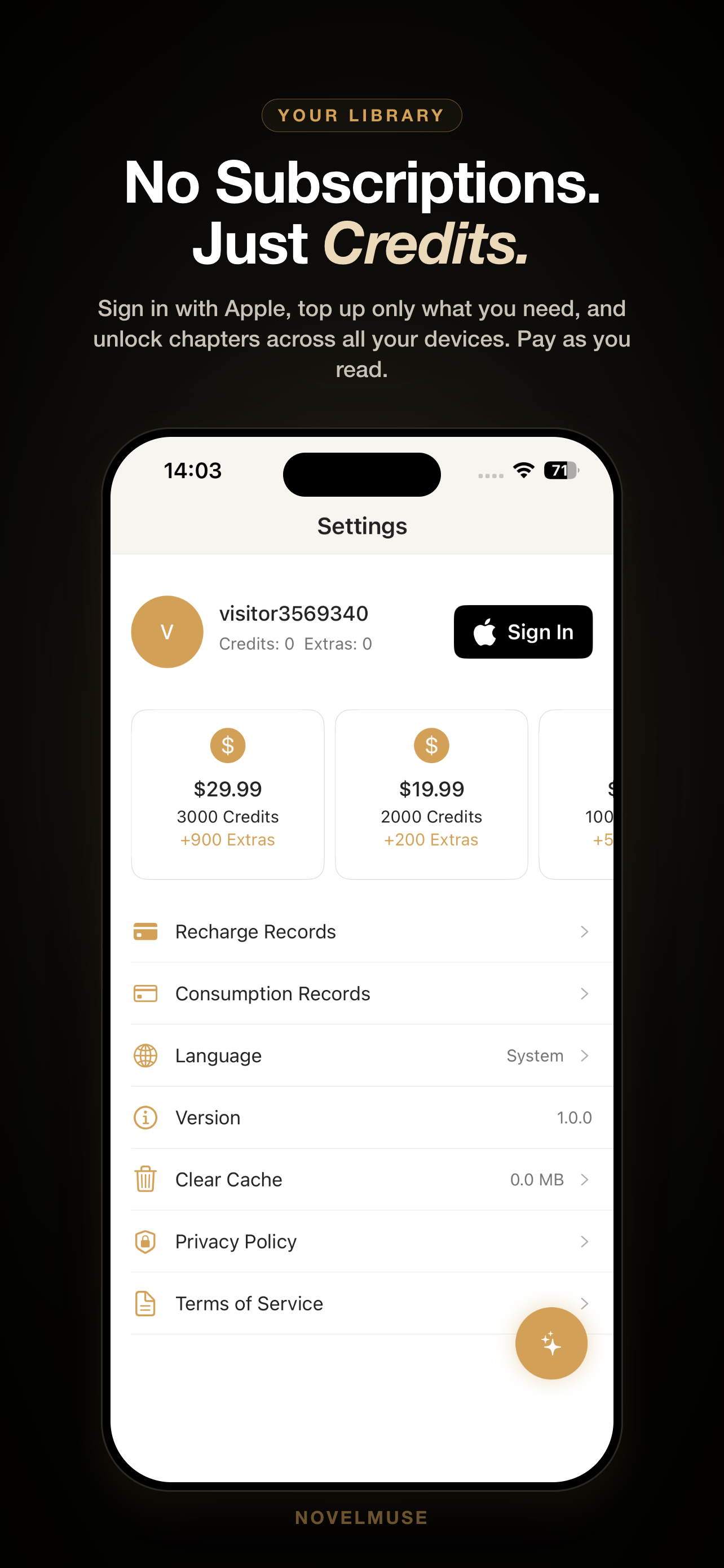 NovelMuse screenshot 4