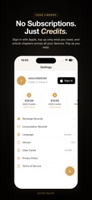 NovelMuse screenshot
