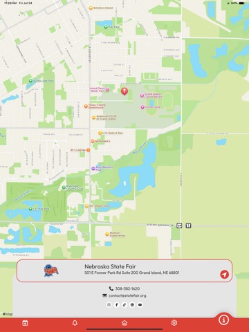 NE State Fair iPad screenshot