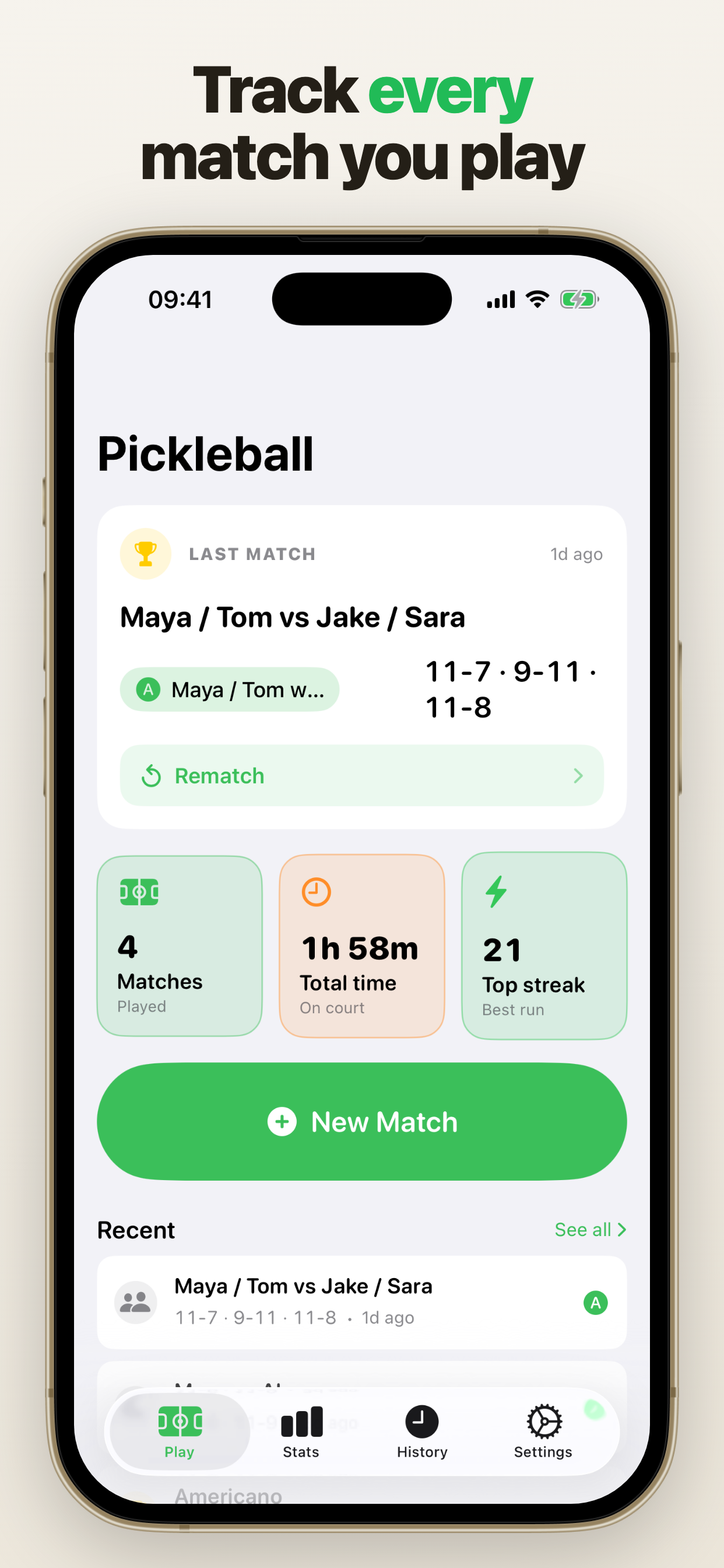 Pickleball Score Tracker Pro