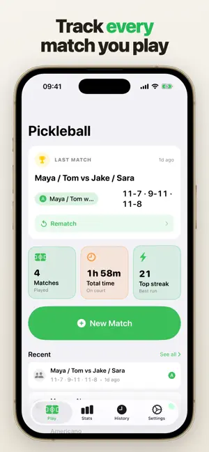 Pickleball Score Tracker Pro screenshot 3