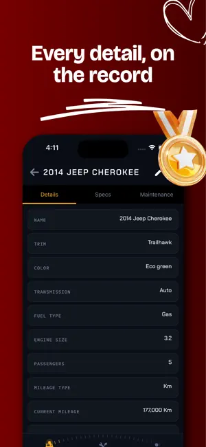 MyCar Service Logs screenshot 4