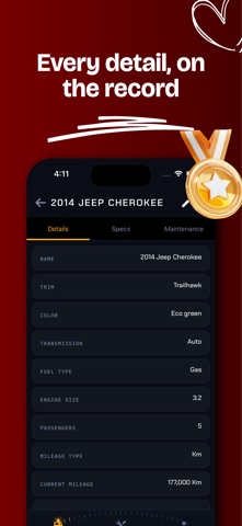 MyCar Service Logs Screenshot 4 of 7