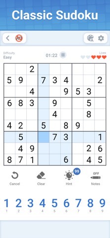 Sudoku - Number Masterのおすすめ画像1