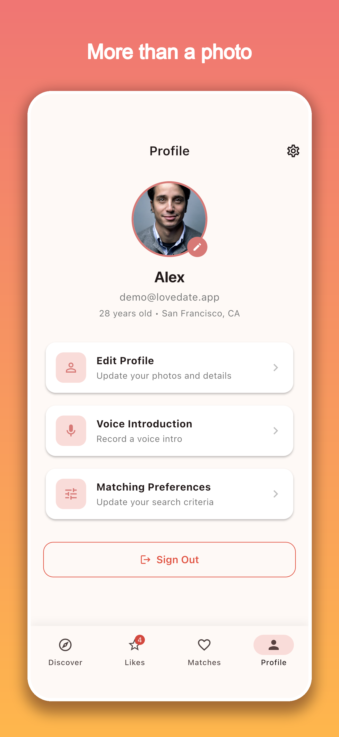 Love Dating App - Meet Singles screenshot 5