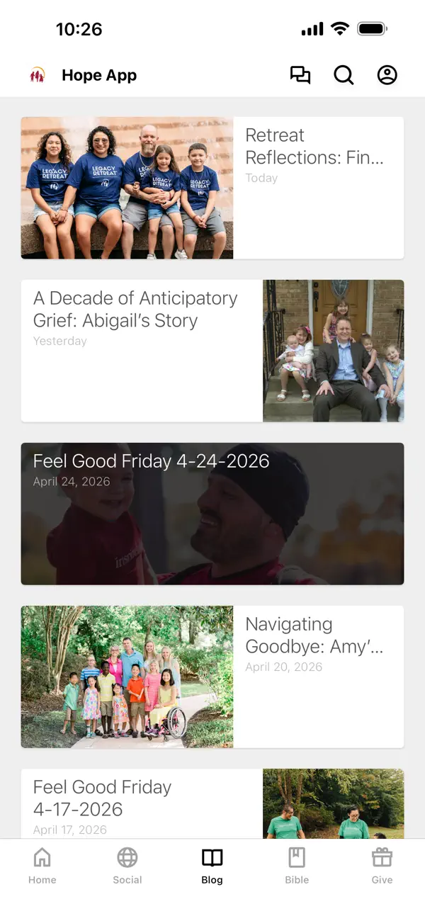 Screenshot #3 pour Inheritance of Hope App