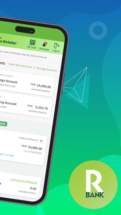 RBank Digital Screenshot