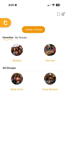 Cackle Messaging screenshot