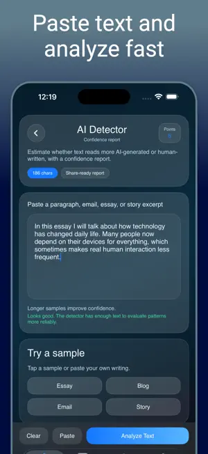 Humanize AI, AI Text Humanizer screenshot 2
