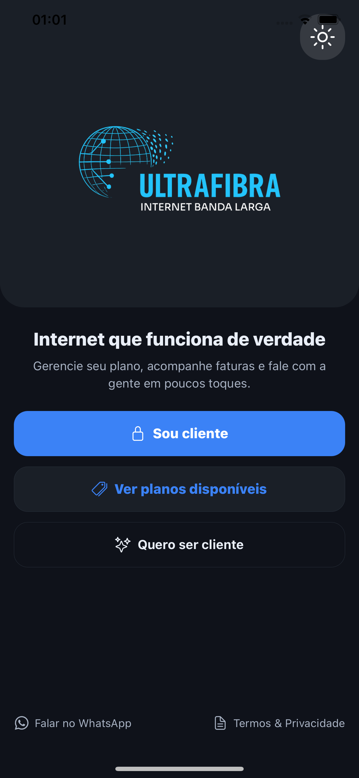 UltraFibra Internet