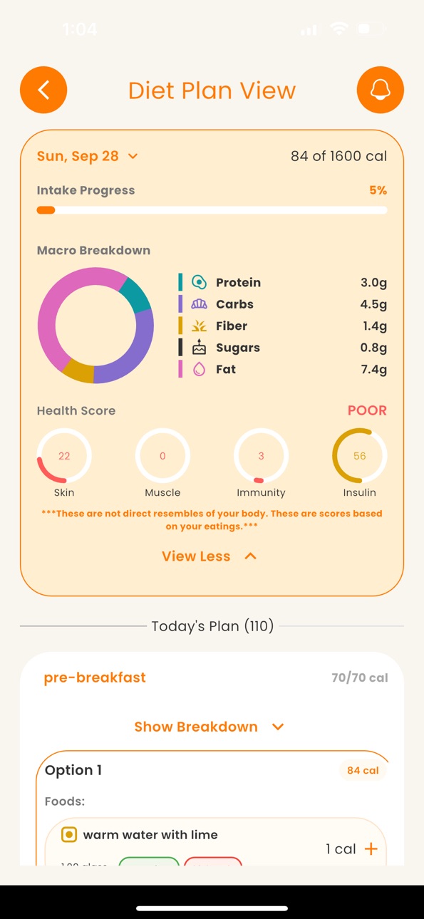 iPhone screenshot