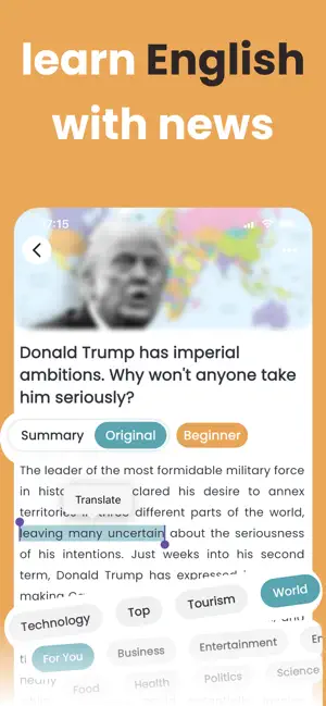 Speak English News: Spoken AI screenshot 3