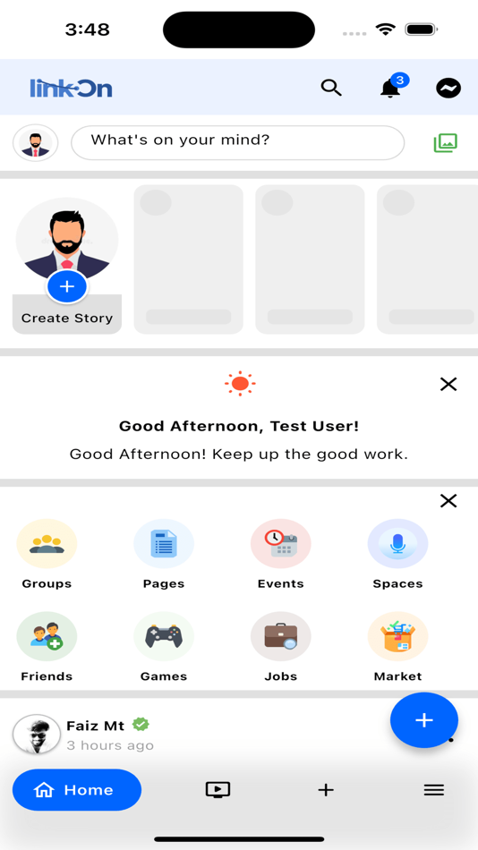 #2. Link-On (iOS) By: Iqbal akhtar