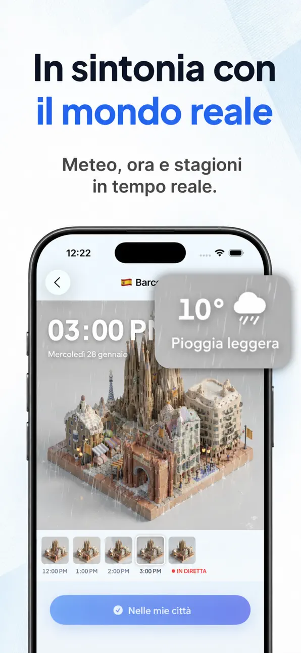 DayCity: Weather Clock Widget iOS Mod IPA screenshot 3 - iOS app interface