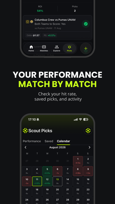 Captura de tela 4 de Scout Picks: Bet Smarter