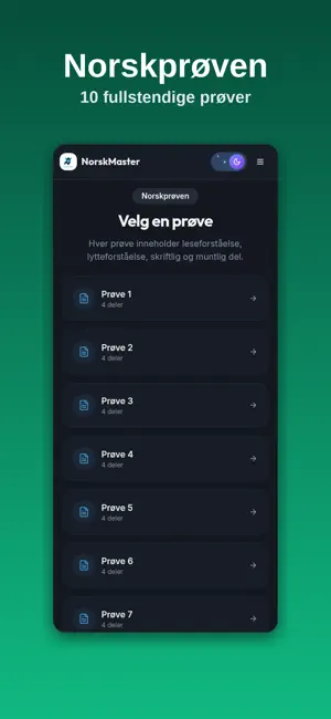 NorskMaster screenshot 3