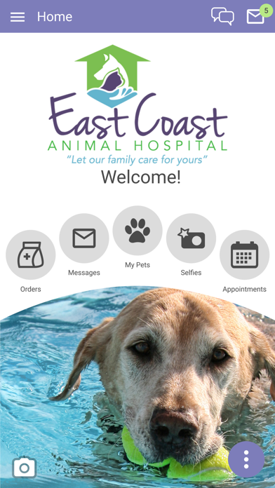 East Coast Animal Hospital Screenshot