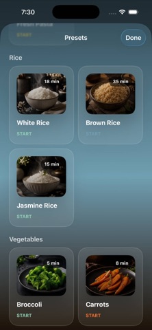 Timer Chef pro app screenshot 2
