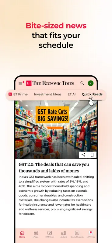 The Economic Times screenshot 7 of 9