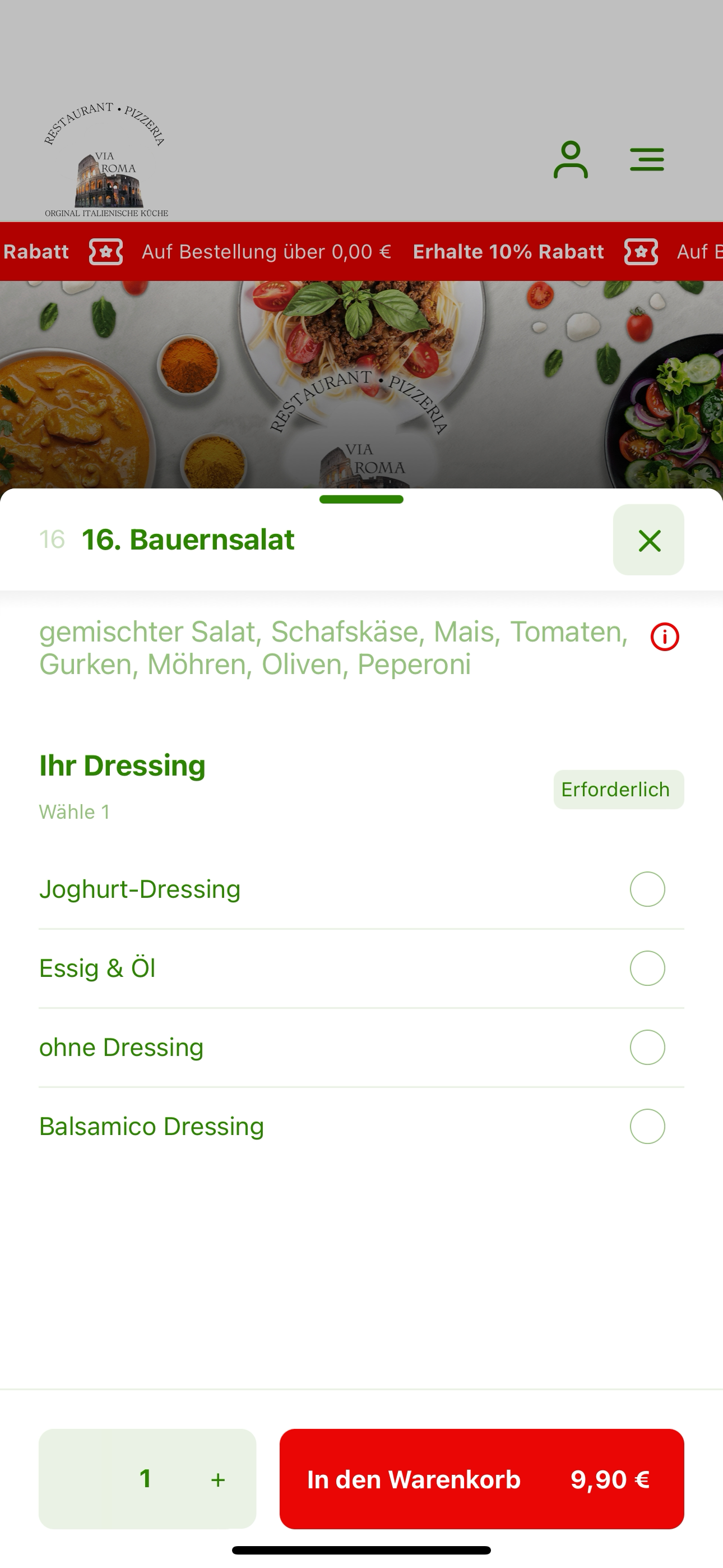 Via Roma Bonn Restaurant screenshot 4