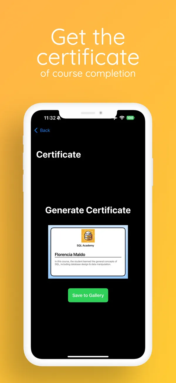 #5. SQL Course: Learn & Certify (iOS) Von: Matias Panusopulos