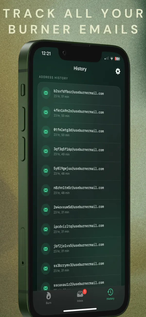 #4. UseBurner Mail: Temp Email (iOS) De: Adrian Pompa Pena
