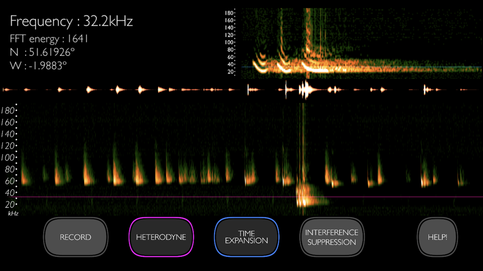 Bat Detector (iOS) 由: Phil Atkin Bat Detector (iOS) 由: Phil Atkin