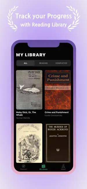 Vellum: Classic Books Reader screenshot 2