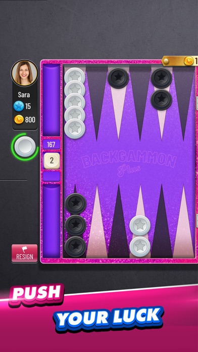 Backgammon Plus - Board Games Screenshot