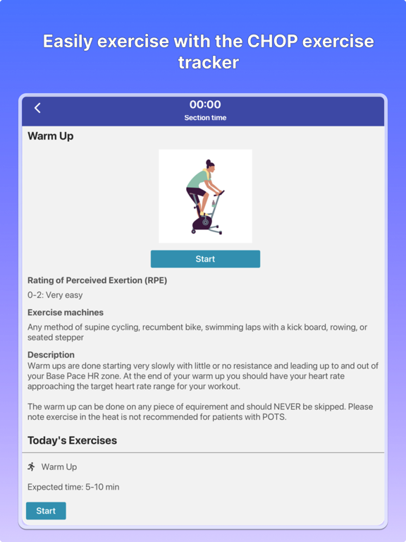 POTSie iPad screenshot 6 - Health & Fitness app