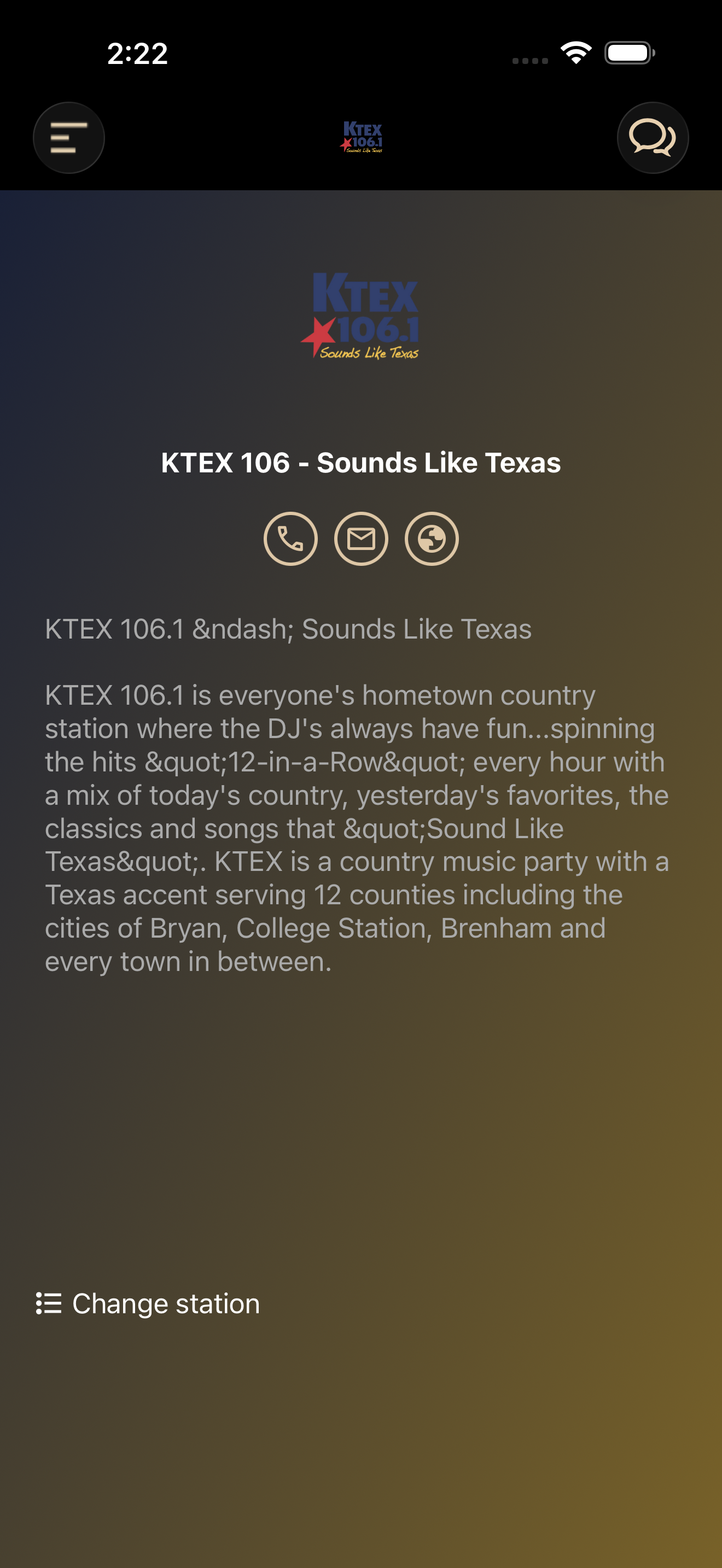 KTEX 106 Radio screenshot 6