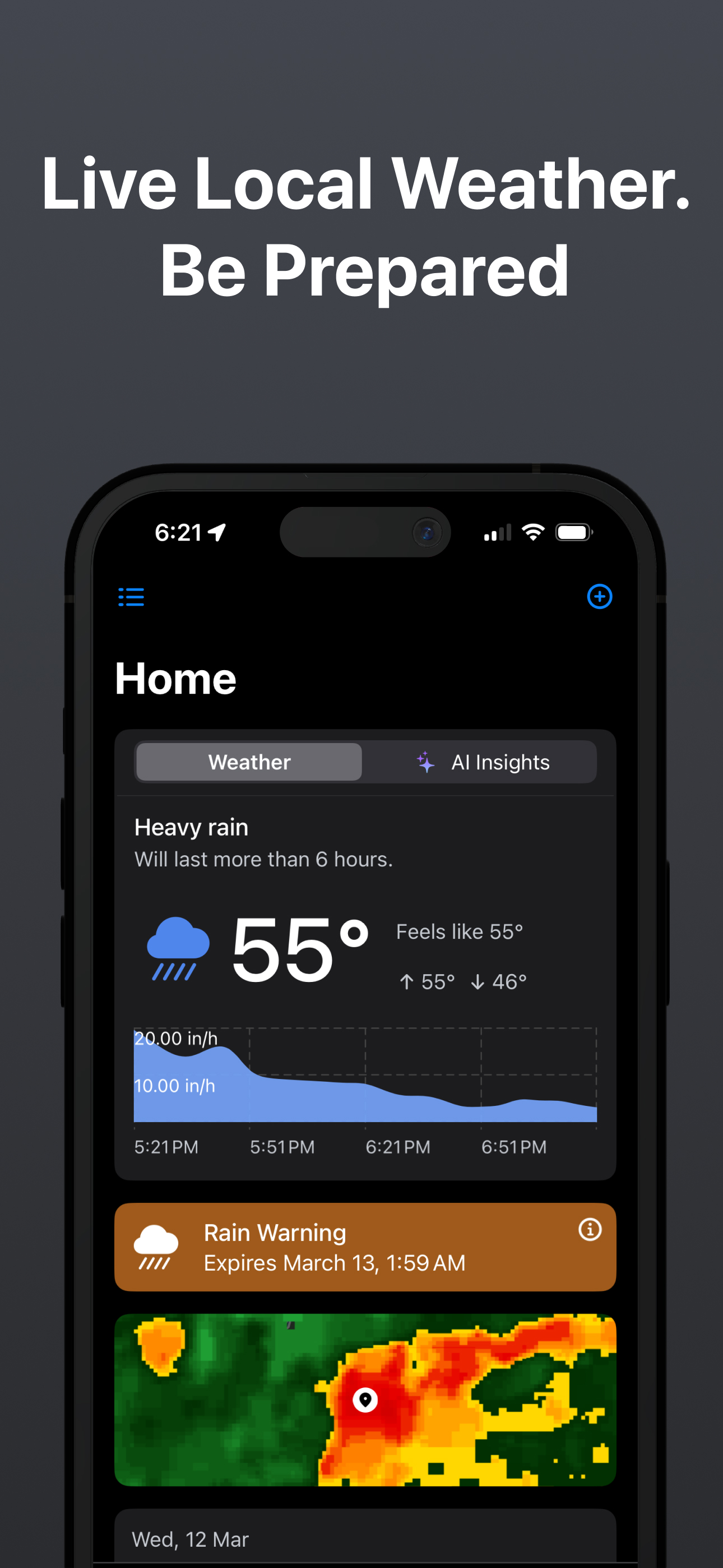 RainViewer: NOAA Weather Radar